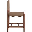  Meridian Rawlins Brown Vegan Leather Upholstered Dining Chair IMAGE 5