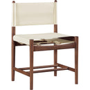  Color_Cream -- Rawlins Cream Vegan Leather Upholstered Dining Chair IMAGE 3