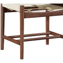  Color_Cream -- Rawlins Cream Vegan Leather Upholstered Dining Chair IMAGE 7