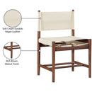  Meridian Rawlins Cream Vegan Leather Upholstered Dining Chair IMAGE 9