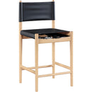  Color_Black -- Meridian Rawlins Counter Height Stool IMAGE 3