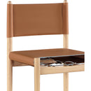  Color_Cognac -- Rawlins Cognac Vegan Leather Upholstered Counter Stool IMAGE 6