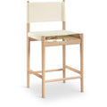  Color_Cream -- Rawlins Cream Vegan Leather Upholstered Counter Stool IMAGE 1