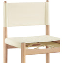  Color_Cream -- Rawlins Cream Vegan Leather Upholstered Counter Stool IMAGE 6