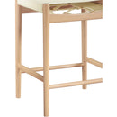  Color_Cream -- Rawlins Cream Vegan Leather Upholstered Counter Stool IMAGE 7