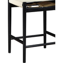  Color_Cream -- Rawlins Cream Vegan Leather Upholstered Counter Stool IMAGE 7