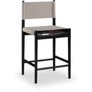  Color_Taupe -- Rawlins Taupe Vegan Leather Upholstered Counter Stool IMAGE 1