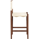  Color_Cream -- Rawlins Cream Vegan Leather Upholstered Counter Stool IMAGE 5