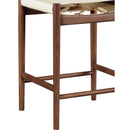  Color_Cream -- Rawlins Cream Vegan Leather Upholstered Counter Stool IMAGE 7
