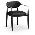  Color_Black -- Meridian Riccio Arm Chair IMAGE 1