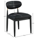  Color_Black -- Meridian Riccio Dining Chair IMAGE 8