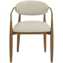  Color_Beige -- Meridian Riccio Arm Chair IMAGE 3