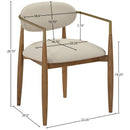  Color_Beige -- Meridian Riccio Arm Chair IMAGE 9