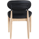  Color_Black -- Meridian Riccio Dining Chair IMAGE 4