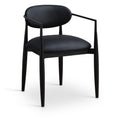  Color_Black -- Meridian Riccio Arm Chair IMAGE 1