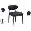  Color_Black -- Meridian Riccio Dining Chair IMAGE 9