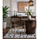  Color_Brown -- Meridian Riccio Arm Chair IMAGE 2