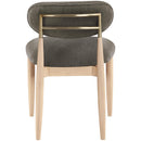  Color_Brown -- Meridian Riccio Dining Chair IMAGE 4