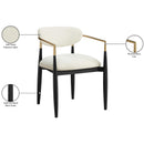  Color_Beige -- Meridian Riccio Arm Chair IMAGE 10