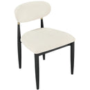  Meridian Riccio Beige Performance Fabric Upholstered Dining Side Chair IMAGE 7