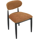  Meridian Riccio Cognac Performance Fabric Upholstered Dining Side Chair IMAGE 5