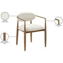  Color_Beige -- Meridian Riccio Arm Chair IMAGE 10