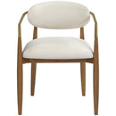  Color_Beige -- Meridian Riccio Arm Chair IMAGE 3