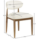  Color_Beige -- Meridian Riccio Dining Chair IMAGE 8