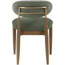  Meridian Riccio Olive Performance Fabric Upholstered Dining Side Chair IMAGE 4