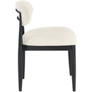  Meridian Riccio Beige Performance Fabric Upholstered Dining Side Chair IMAGE 3