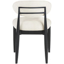  Meridian Riccio Beige Performance Fabric Upholstered Dining Side Chair IMAGE 4