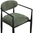  Meridian Riccio Olive Performance Fabric Upholstered Dining Arm Chair IMAGE 7
