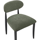  Color_Olive -- Riccio Olive Performance Fabric Upholstered Dining Side Chair IMAGE 6