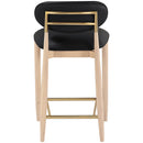  Color_Black -- Meridian Riccio Counter Height Stool IMAGE 5