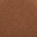  Meridian Riccio Cognac Vegan Leather Upholstered Stool IMAGE 8