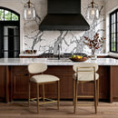  Color_Beige -- Meridian Riccio Counter Height Stool IMAGE 2