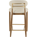  Color_Beige -- Meridian Riccio Counter Height Stool IMAGE 4