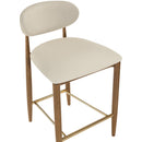  Color_Beige -- Meridian Riccio Counter Height Stool IMAGE 5