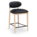  Color_Black -- Meridian Riccio Counter Height Stool IMAGE 1