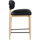  Color_Black -- Meridian Riccio Counter Height Stool IMAGE 3