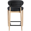  Color_Black -- Meridian Riccio Counter Height Stool IMAGE 4