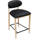  Color_Black -- Meridian Riccio Counter Height Stool IMAGE 5