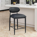  Color_Black -- Meridian Riccio Counter Height Stool IMAGE 2