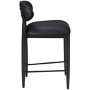  Color_Black -- Meridian Riccio Counter Height Stool IMAGE 4