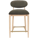  Color_Brown -- Meridian Riccio Counter Height Stool IMAGE 3