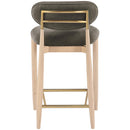  Color_Brown -- Meridian Riccio Counter Height Stool IMAGE 5