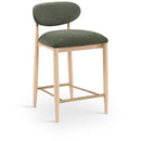  Color_Olive -- Riccio Olive Performance Fabric Upholstered Stool IMAGE 1