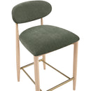  Color_Olive -- Riccio Olive Performance Fabric Upholstered Stool IMAGE 7