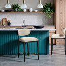  Color_Beige -- Meridian Riccio Counter Height Stool IMAGE 2