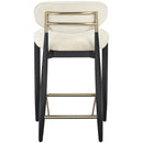  Color_Beige -- Meridian Riccio Counter Height Stool IMAGE 4